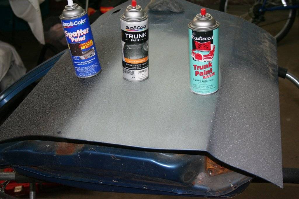 TRUNK SPATTER PAINT SIDE BY SIDE BY SIDE For C Bodies Only Classic