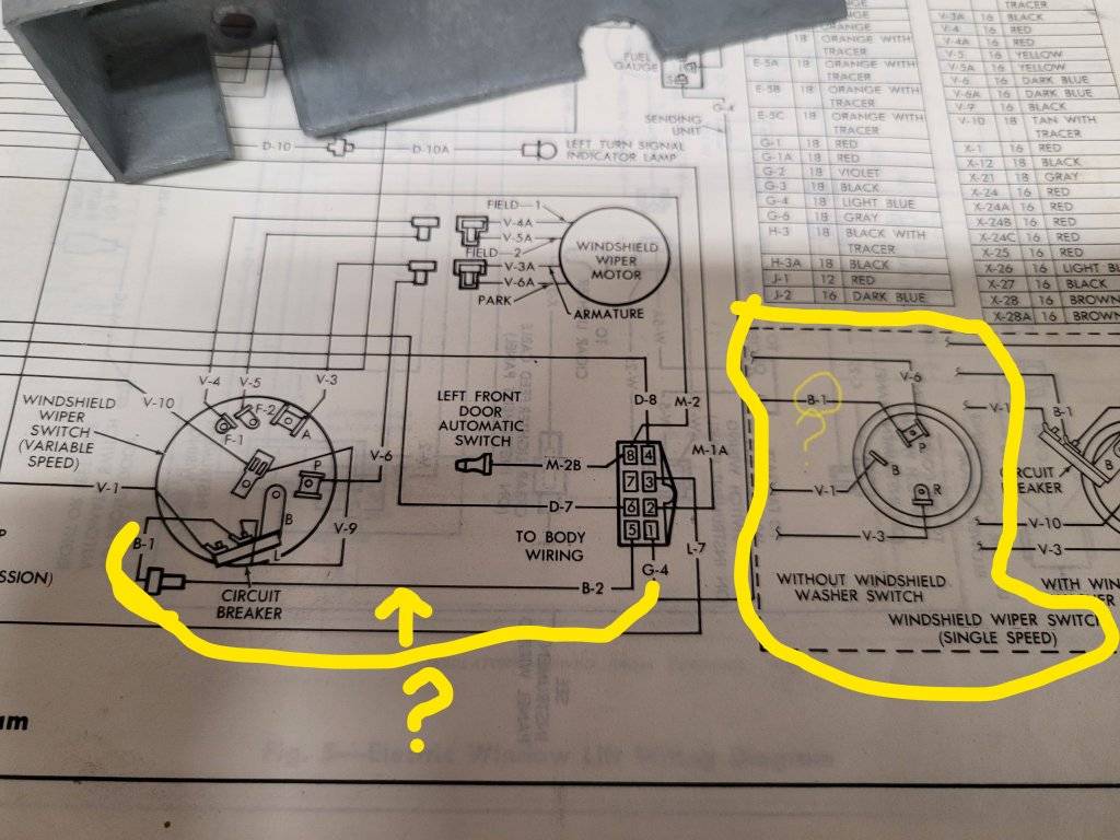 Single speed windshield wiper motor help please For C Bodies Only