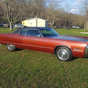 1972 Imperial Lebaron Coupe "little Red"