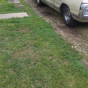 jean & her trailer all ready bto go camping!.jpg