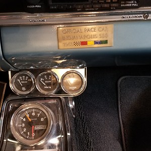 1965 Plymouth Sports Fury Convertable Indy Pace Car