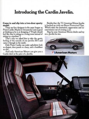 American_Motors_Pierre_Cardin_Javelin_New_York_March_20_1972.jpg American_Motors_Pierre_Cardin_Javelin_New_York_March_20_1972.jpg