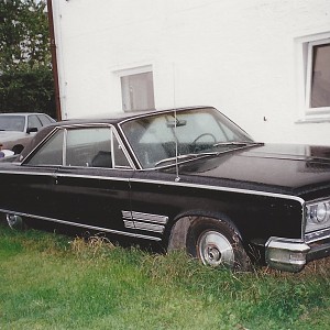 1966 Chrysler 300 Black 2 Door Hardtop Germany