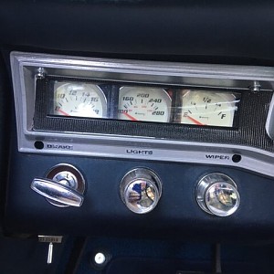 Mike's Plymouth Fury Vip Instrument Replacement