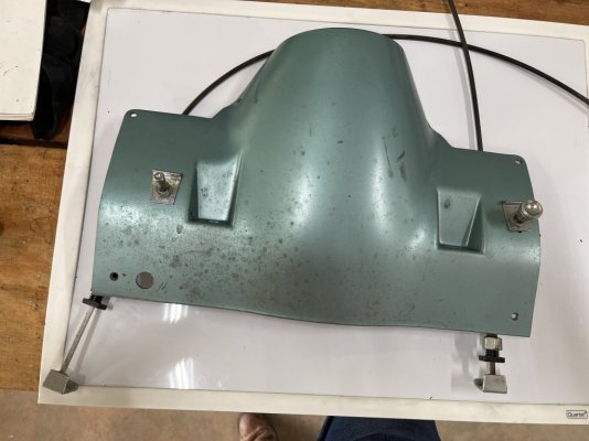 Lower steering column panel