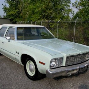 1977 Plymouth Gran Fury Border Patrol Police Car