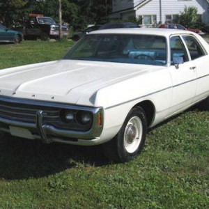 1971 Dodge Polara Police Car